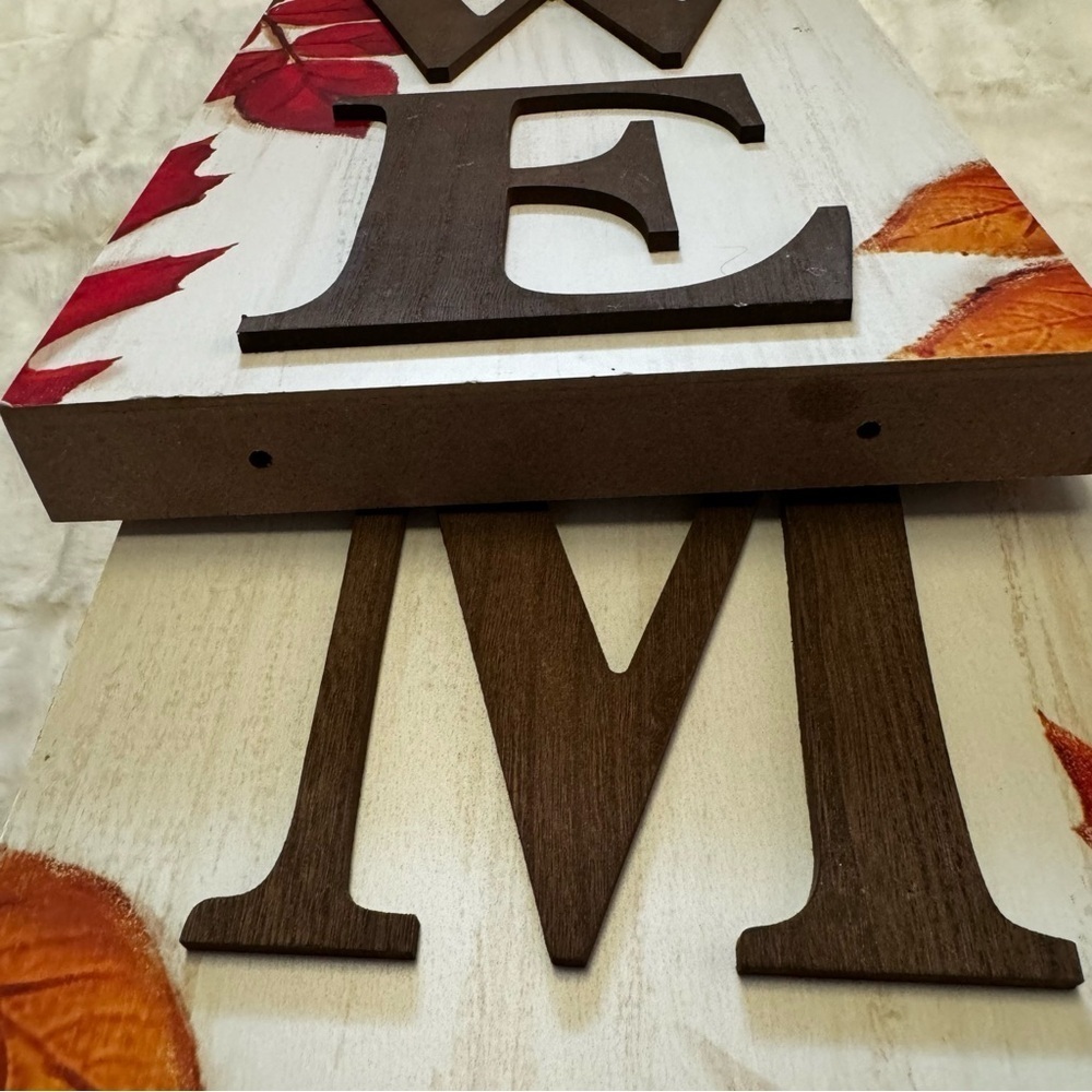 Autumn Welcome Sign with Fall Leaves Farmhouse Front Door
Harvest Decoration NEW - Picture 12 of 14